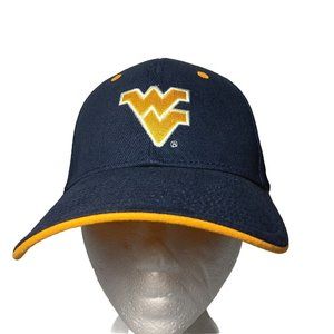 West Virginia University Cap WVU Mountainners Hat New Signatures Blue Gold